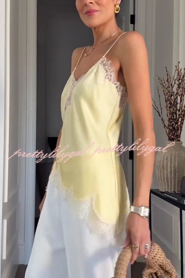 Sexy Lace Backless Camisole Top