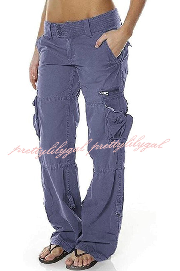 Women's Tactical Active Loose Multi-Pockets Cargo Pants