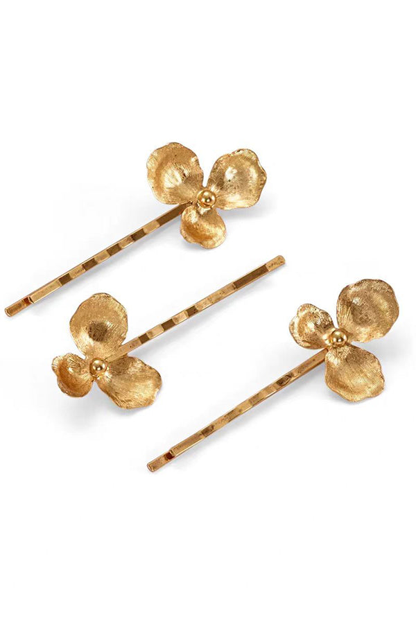 Vintage Court Style Pearl Flower Hair Clip