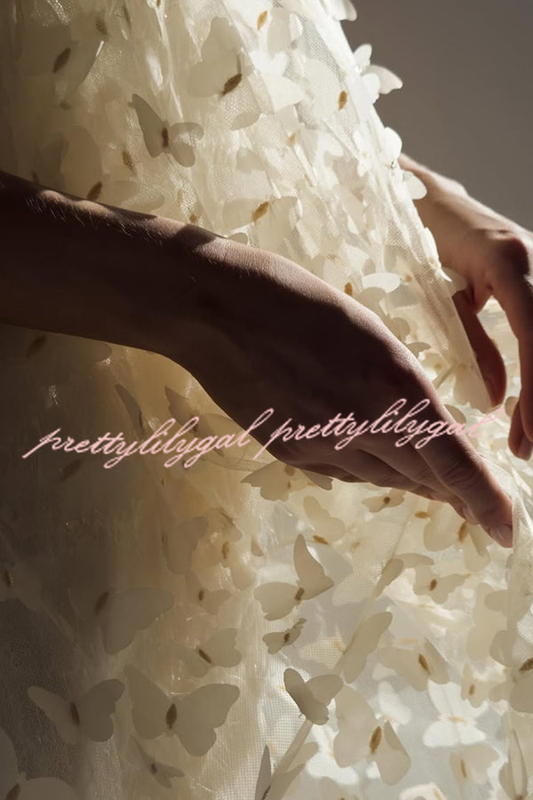 Stylish Backless Bow Elegant Butterfly Loose Mini Dress