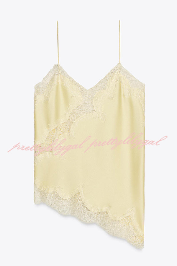 Sexy Lace Backless Camisole Top
