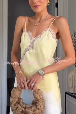 Sexy Lace Backless Camisole Top
