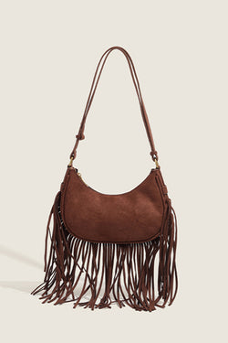 Temperament Urban Leisure Tassel Shoulder Bag