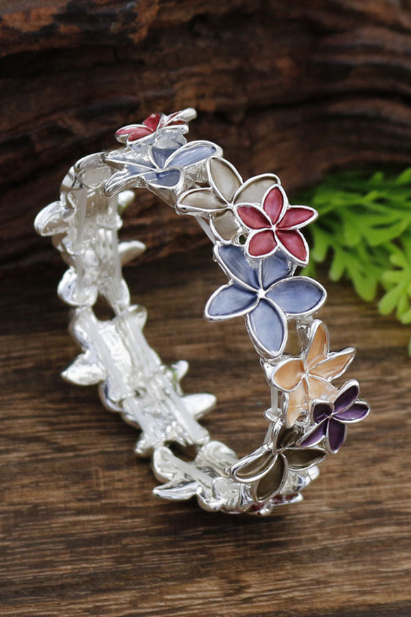 Fashionable Curved Resin Wide Bracelet