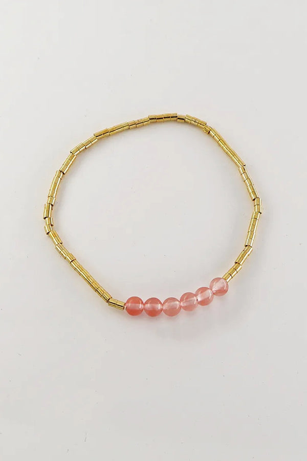 Fashion Crystal Beaded Hand-woven Bracelet