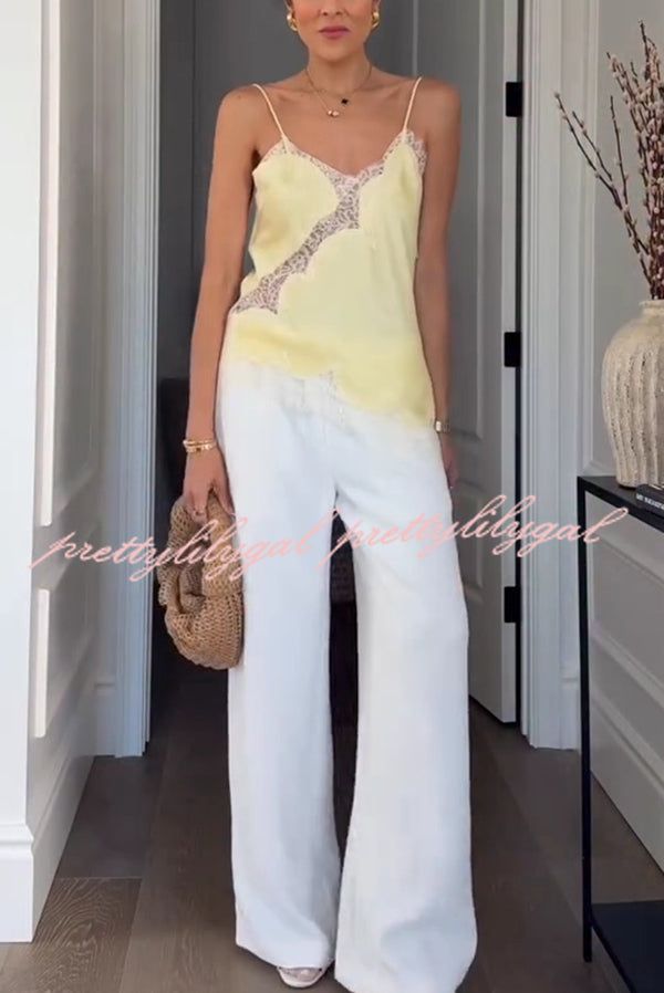 Sexy Lace Backless Camisole Top