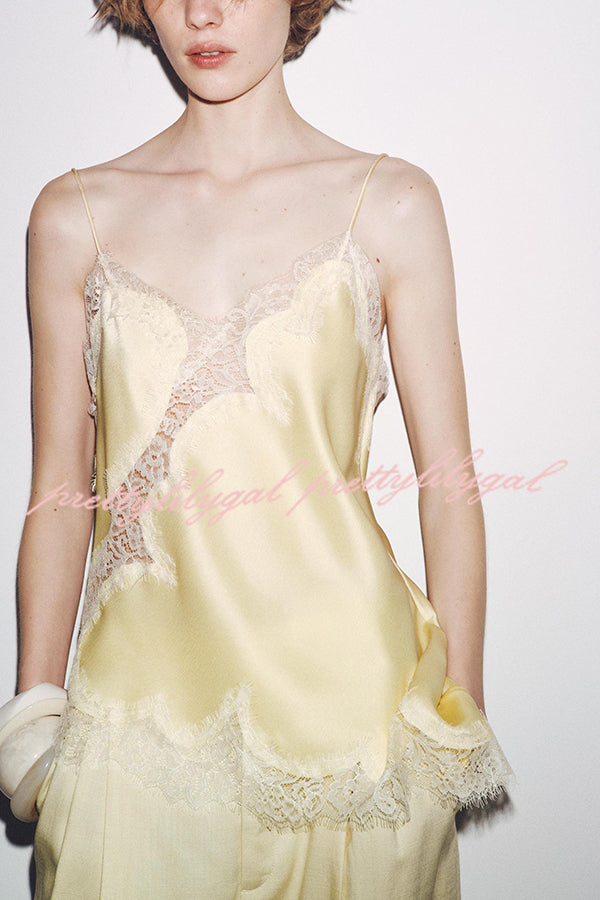 Sexy Lace Backless Camisole Top