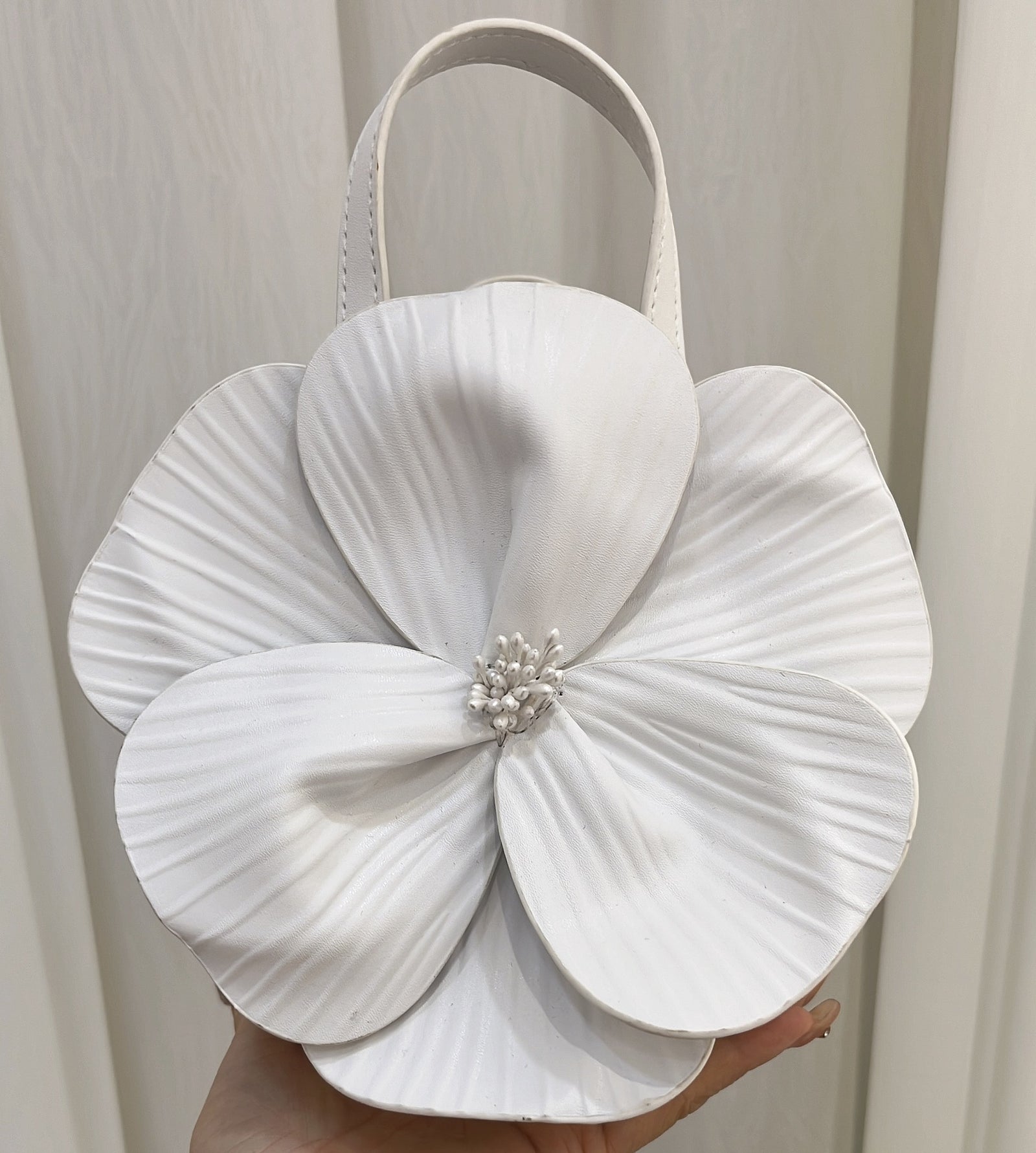ショルダーバッグ【Accessorize】3D Flower Top HandleBag 3D FLOWER CROSSBODY BAG - Blue | ZARA United States