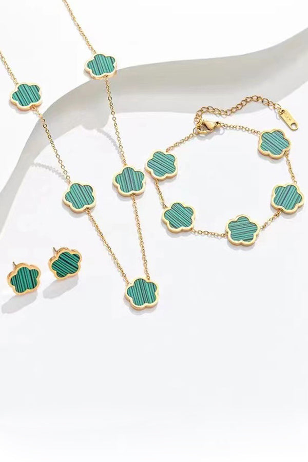 Exquisite Flower-shaped Versatile Metal Chain Jewelry