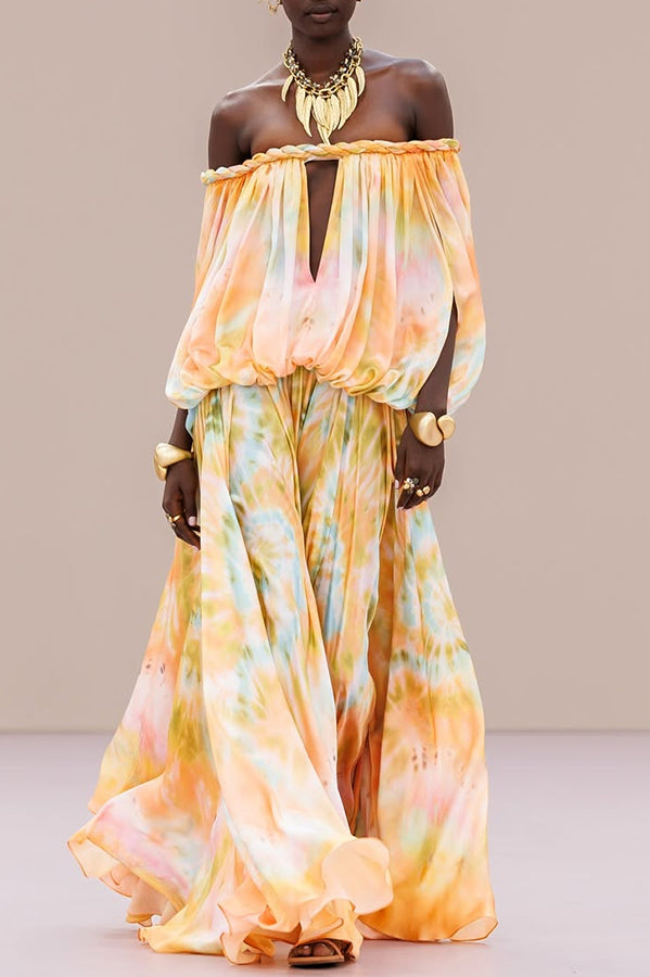 cut out tie dye maxi dress Lyra Short Sleeve Cut Out Tie Dye Maxi Dress / Cover-Up Girls Will Be Girls