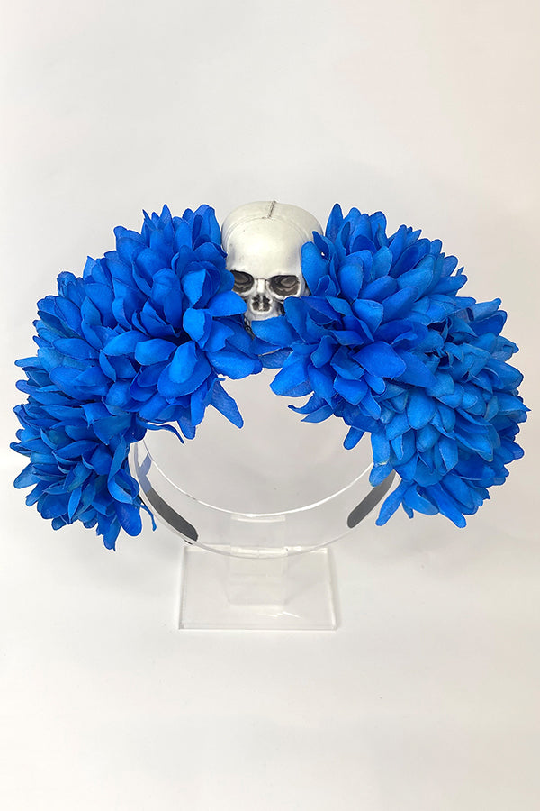 Halloween Flower Skull Headband