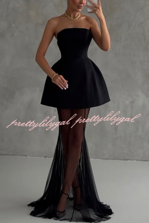 Modern Day Glam Off Shoulder Corset Waisted Mini Dress