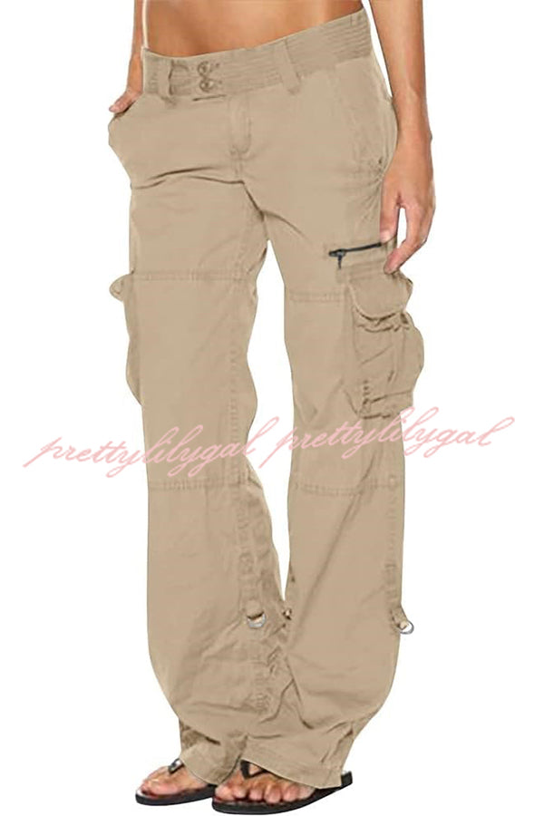 Women's Tactical Active Loose Multi-Pockets Cargo Pants