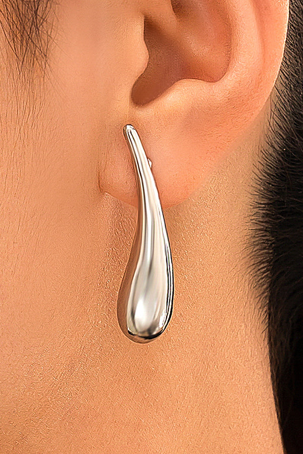 Fashionable Punk Big Water Drop Geometric Earrings