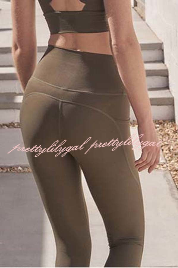 High Waist Training Yoga Sports Legging