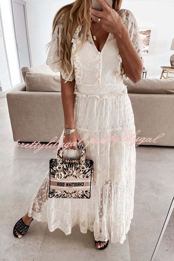 Everlasting Love Lace Maxi Dress