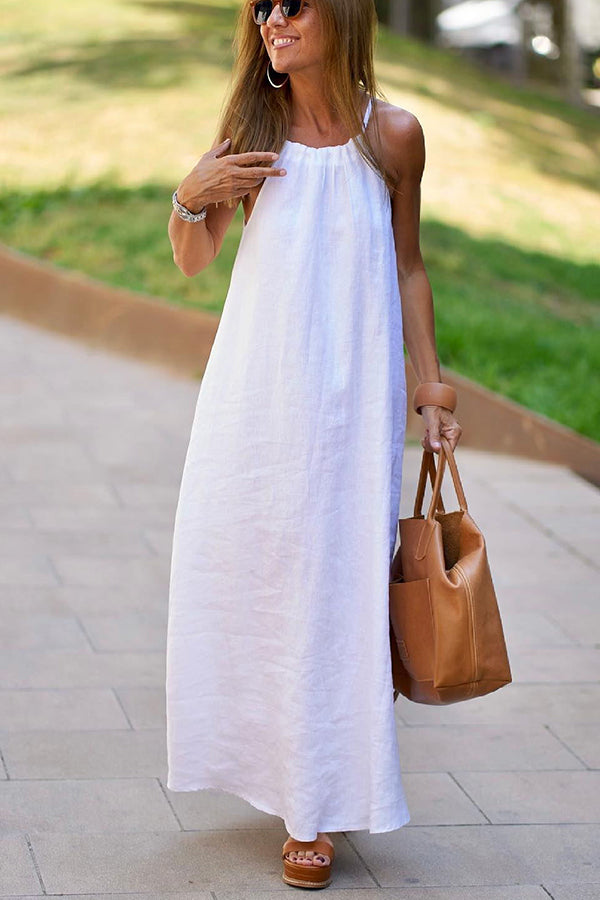 adding sleeves to a halter dress Elevated Mood Halter Long Sleeve Mini Dress in Black | Size: S | Knit Fabric main image 0