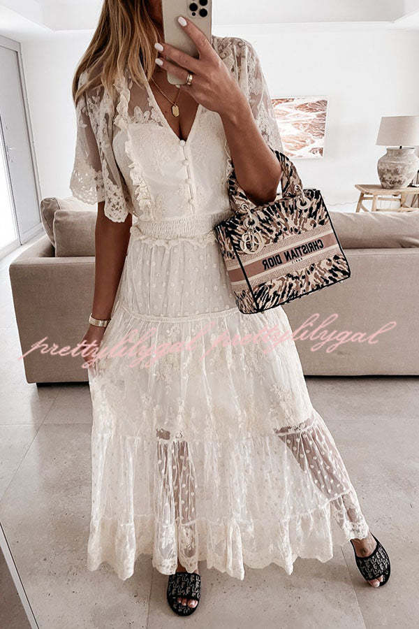 Everlasting Love Lace Maxi Dress